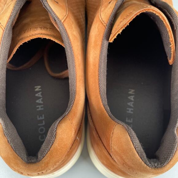 Cole Haan Grand Crosscourt Men\'s Size 13 M Brown Tennis Sneakers Casual Shoe GUC